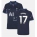 Tottenham Hotspur Cristian Romero #17 Replika Borta matchkläder 2023-24 Korta ärmar